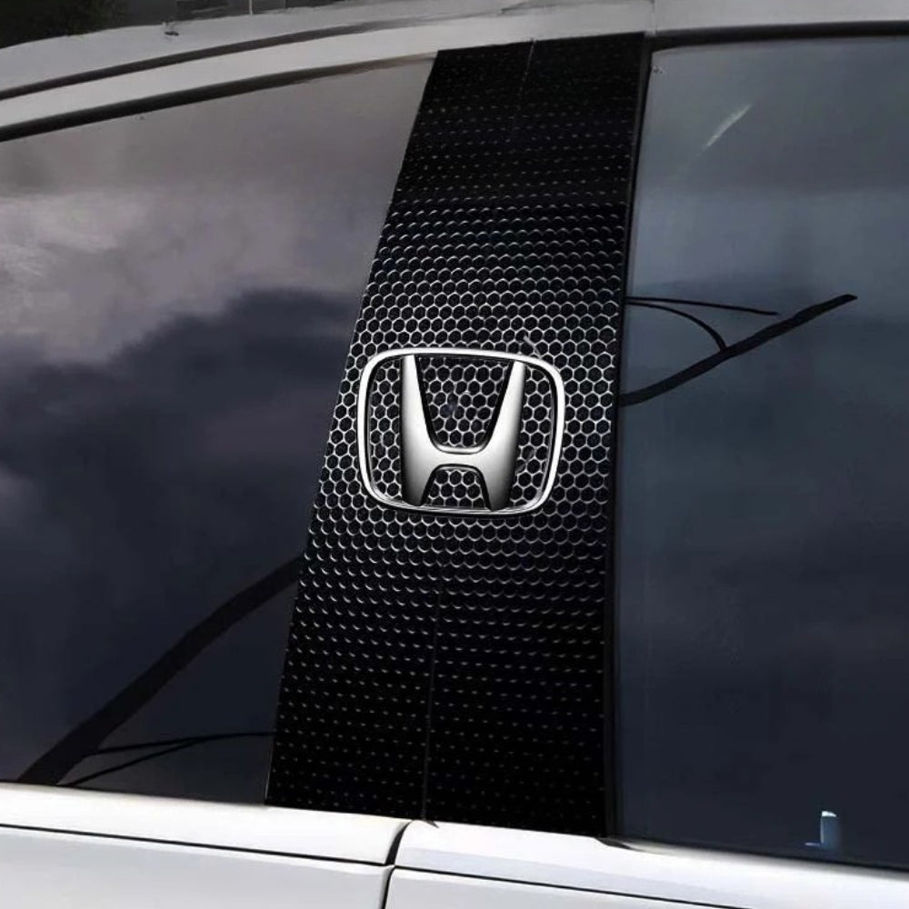 2x Adesivi per finestrini dell'auto con logo