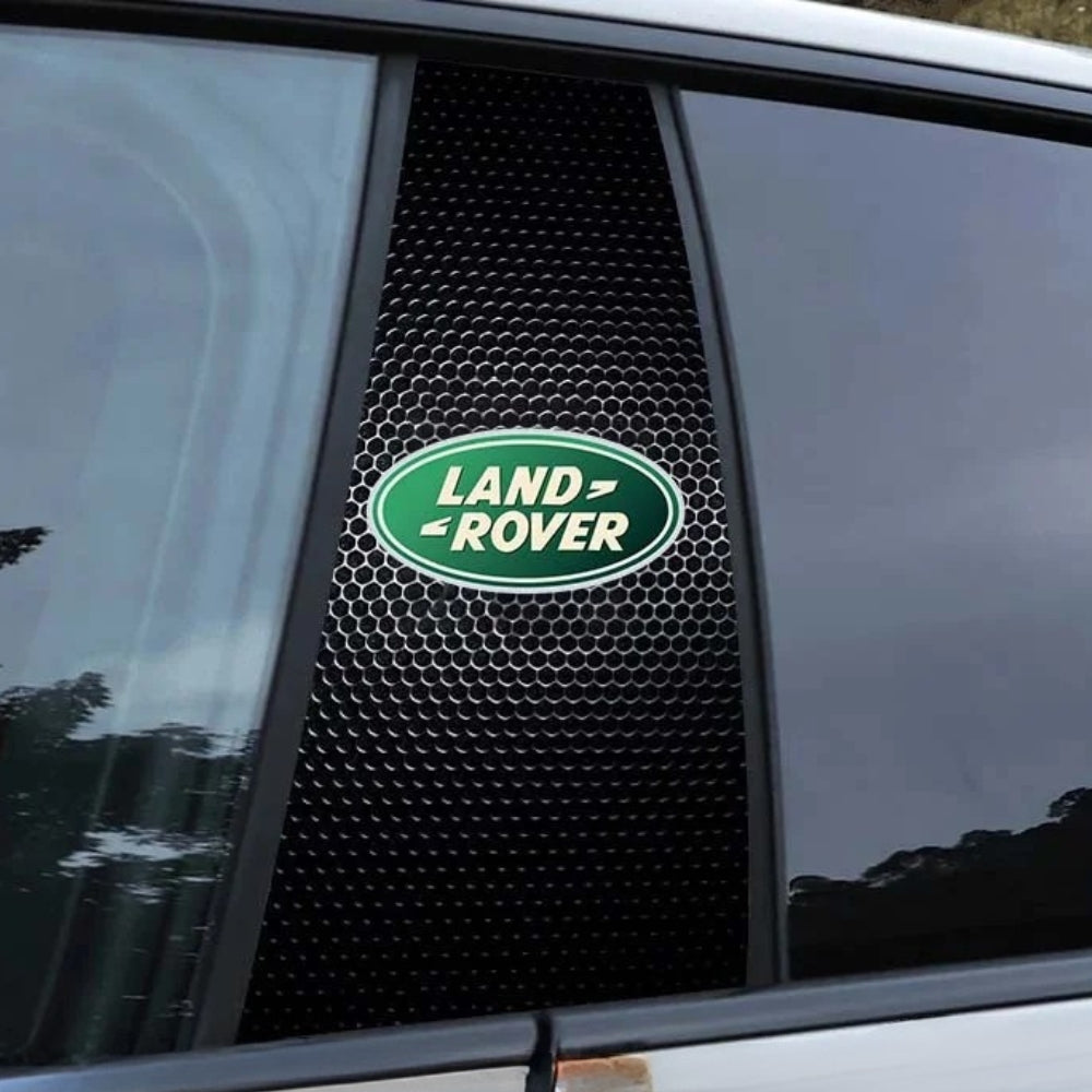 2x Adesivi per finestrini dell'auto con logo