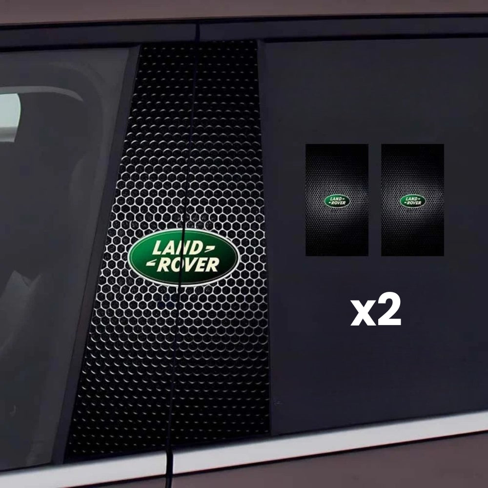 2x Adesivi per finestrini dell'auto con logo