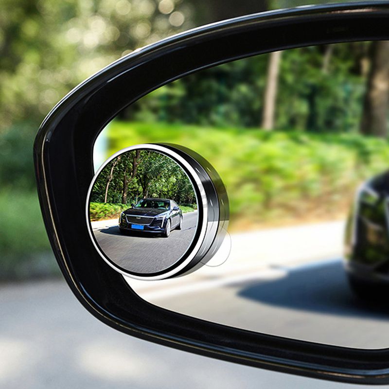 Širokoúhlá zrcátka pro sledování mrtvého úhlu otočná o 360° (2 ks)